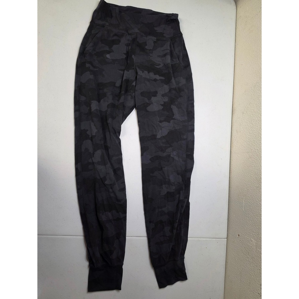 Lululemon Align Jogger Heritage 365 Camo Deep Coal Multi Nulu Pants Size 4